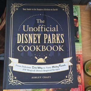 The Unofficial Disney Parks Cookbook - Navy Blue Hardcover